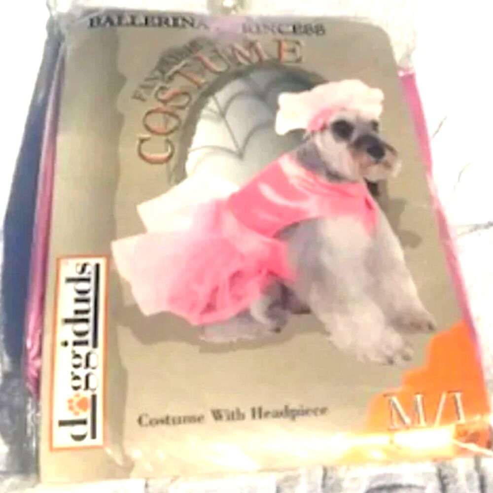 Size: Med/Lg Doggie Halloween Costume "Ballerina Princess" Casual Canines . New